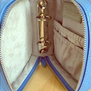 Trish McEvoy blue makeup planner